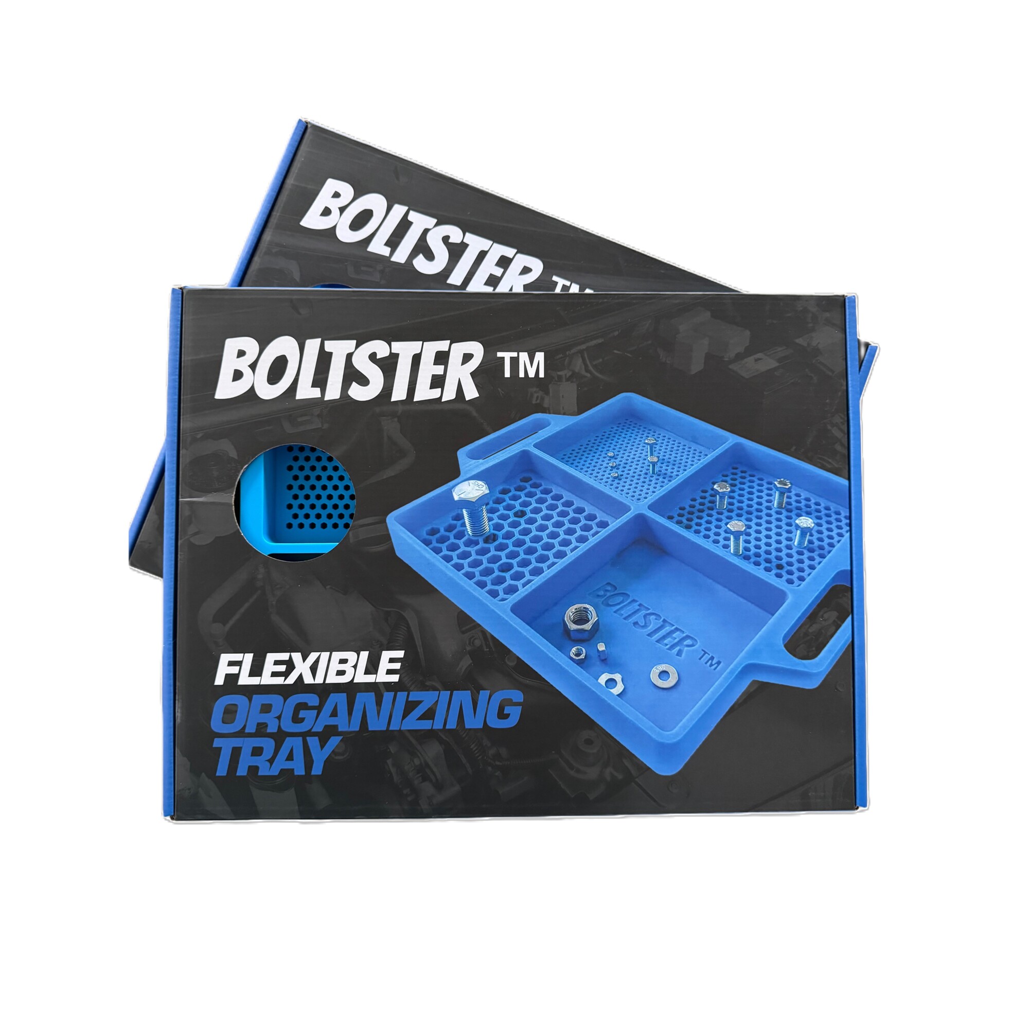 Boltster Inc, 2 Pck Flexible Organizing Tray, Model# BTS-500002B
